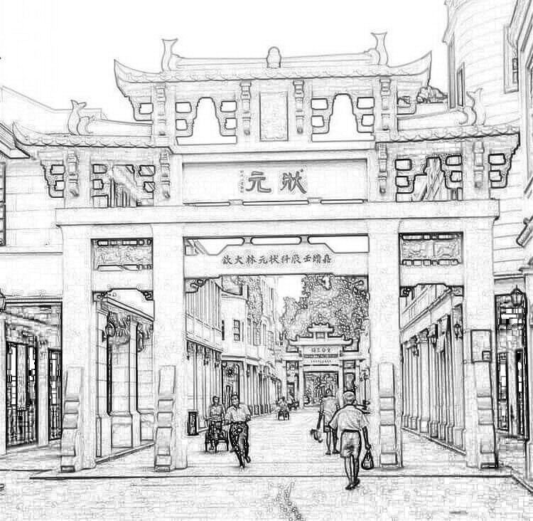 状元坊:为嘉靖壬辰科状元林大钦而建